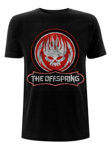 The Offspring Риза Distressed Skull Unisex Black 2XL