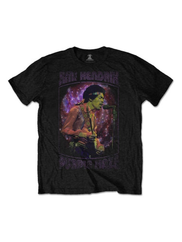 Jimi Hendrix Риза Purple Haze Frame Unisex Black 2XL