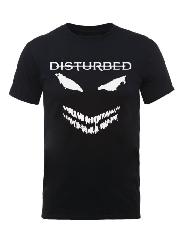 Disturbed Риза Scary Face Candle Unisex Black S