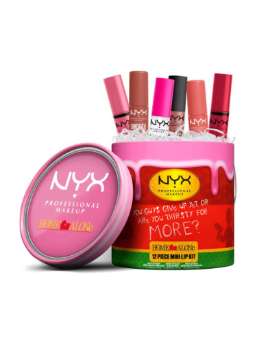 NYX Professional Makeup Home Alone 12-Piece Mini Lip Kit