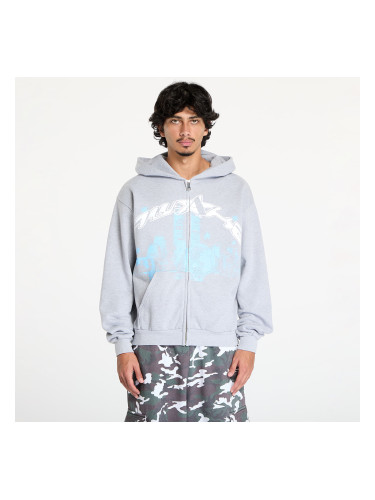 Суитшърт Awake NY Skyline Zip Up Hoodie Heather Grey L