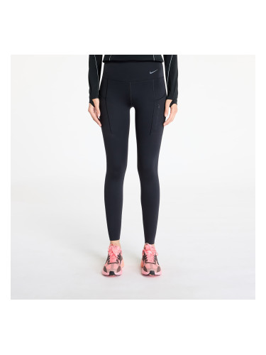 Клинове Nike Go Women's Firm-Support High-Waisted Full-Length Leggings with Pockets Black/ Black L