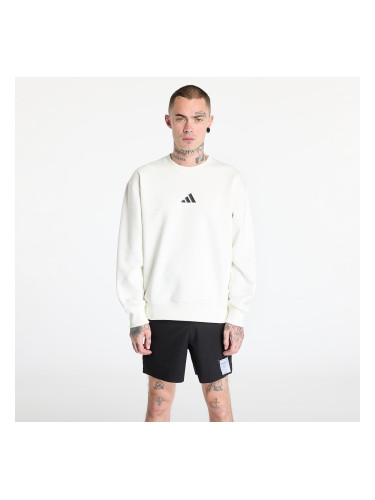 Суитшърт adidas All Szn Graphic Crewneck Sweatshirt Off White/ Black L