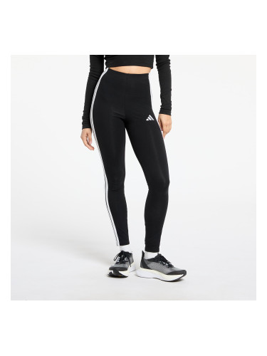 Клинове adidas Essentials 3-Stripes Cotton Leggings Black/ White L