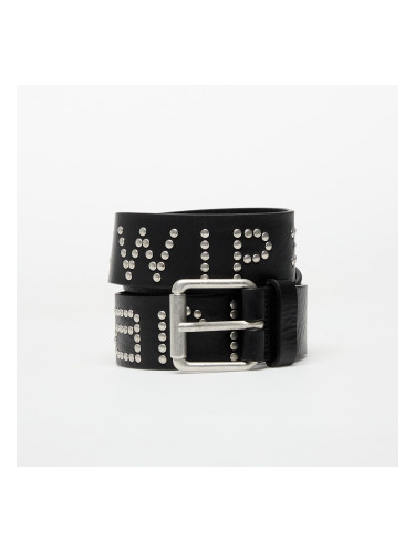 Carhartt WIP Script Studs Belt Black/ Silver M