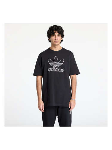 Тениска adidas Adicolor Outline Trefoil Tee Black S