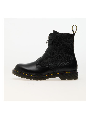 Сникърси Dr. Martens 1460 Pascal Frnt Zip Black Wanama & Black Milled Nappa EUR 36