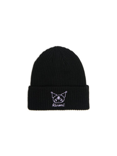 Cropp - Черна шапка beanie Kuromi - черeн