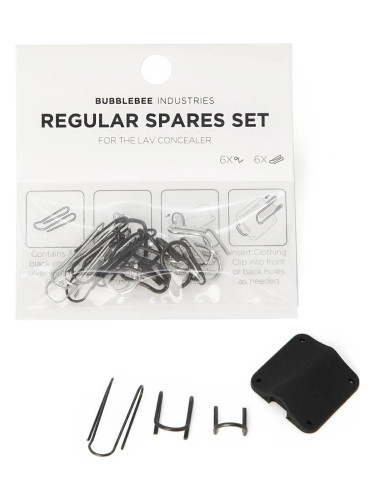 Bubblebee The Regular Spares Set for The Lav Concealer Клипс за микрофон