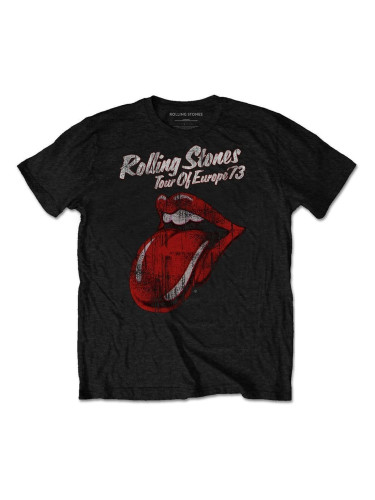 The Rolling Stones Риза 73 Tour Unisex Black S