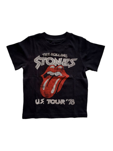 The Rolling Stones Риза US Tour '78 Kids Black 2 Years