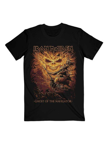 Iron Maiden Риза Ghost of the Navigator Unisex Black L