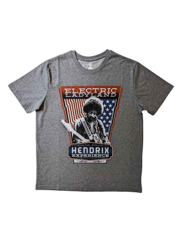 Jimi Hendrix Риза Electric Ladyland Unisex Grey 2XL