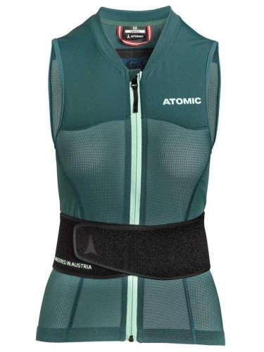 Atomic Live Shield Vest Amid LV1 Women  Dark Green M Ски протектор