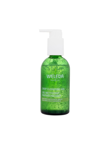 Weleda Deep Cleansing Gel Почистващ гел за жени 150 ml увредена кутия