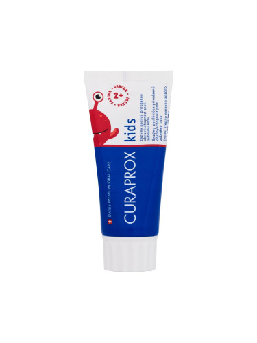 Curaprox Kids Strawberry Toothpaste 2+ Паста за зъби за деца 60 ml увредена кутия