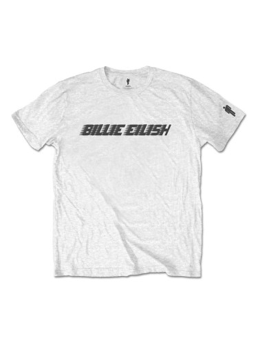 Billie Eilish Риза Black Racer Logo Unisex White M