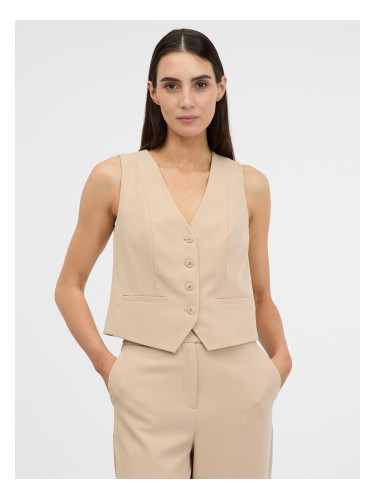 Orsay Light brown women's vest for blazer - Women's