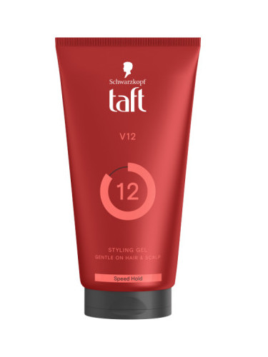 Schwarzkopf Taft гел за коса - V12 Power Styling Gel