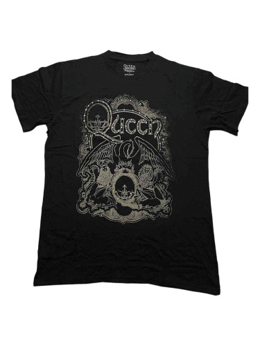 Queen Риза Ornate Crest Unisex Black M