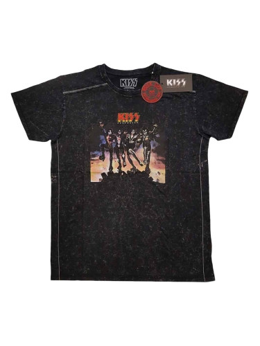 Kiss Риза Destroyer (Wash Collection) Unisex Black L