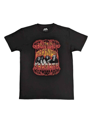 Black Sabbath Риза Paranoid Psych Unisex Black 2XL