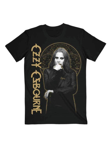 Ozzy Osbourne Риза Patient No. 9 Gold Graphic Unisex Black S