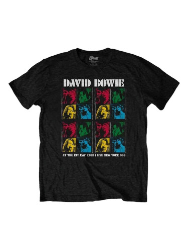 David Bowie Риза Kit Kat Klub Unisex Black XL