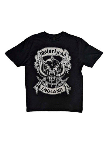 Motörhead Риза Crossed Swords England Crest Unisex Black XL