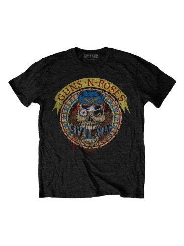 Guns N' Roses Риза Skull Circle Unisex Black M