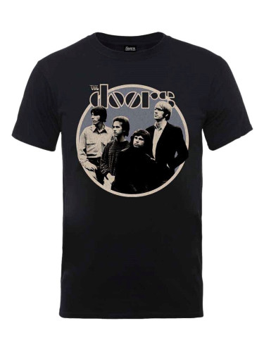 The Doors Риза Retro Circle Unisex Black S