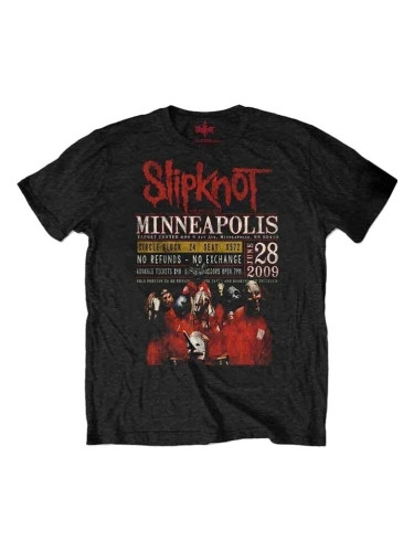 Slipknot Риза Minneapolis '09 Unisex Black 2XL