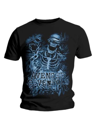 Avenged Sevenfold Риза Chained Skeleton Unisex Black XL