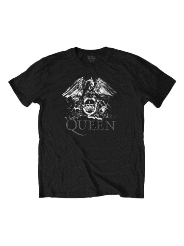 Queen Риза Crest Logo Unisex Black M