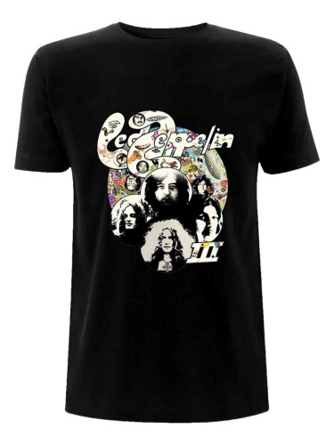 Led Zeppelin Риза Photo III Unisex Black 2XL