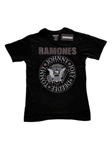 Ramones Риза Presidential Seal Unisex Black M