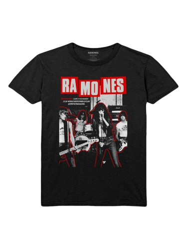 Ramones Риза Barcelona Unisex Black L