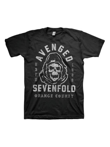 Avenged Sevenfold Риза So Grim Orange County Unisex Black 2XL