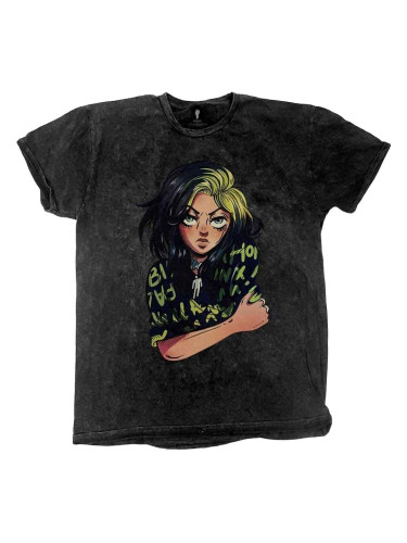 Billie Eilish Риза Anime Billie Unisex Black XL