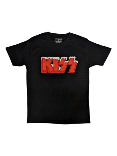 Kiss Риза Holiday Logo Unisex Black S