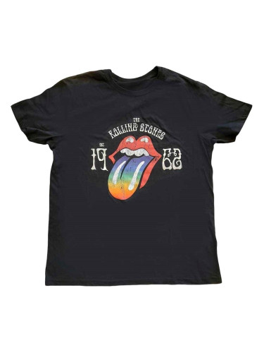 The Rolling Stones Риза Sixty Rainbow Tongue '62 Unisex Black S