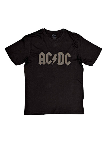 AC/DC Риза Logo Hi-Build Unisex Black XL