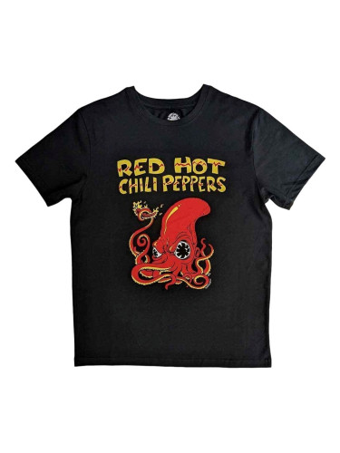 Red Hot Chili Peppers Риза Octopus Unisex Black 2XL