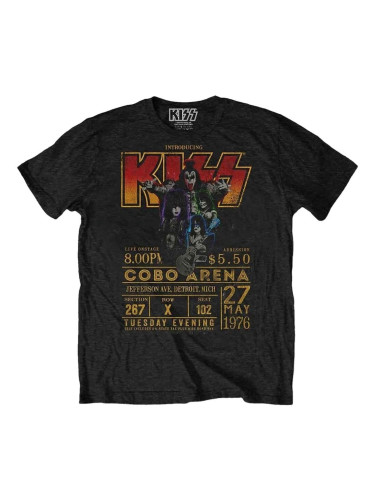 Kiss Риза Cobo Arena '76 Unisex Black XL