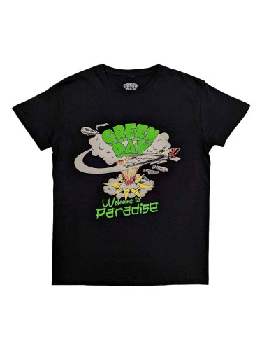 Green Day Риза Welcome to Paradise Unisex Black 2XL