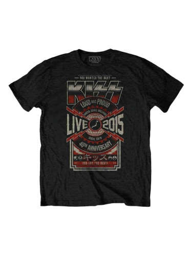 Kiss Риза Japan Live 2015 Unisex Black L