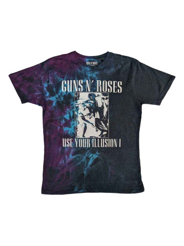 Guns N' Roses Риза Use Your Illusion Monochrome Unisex Blue XL