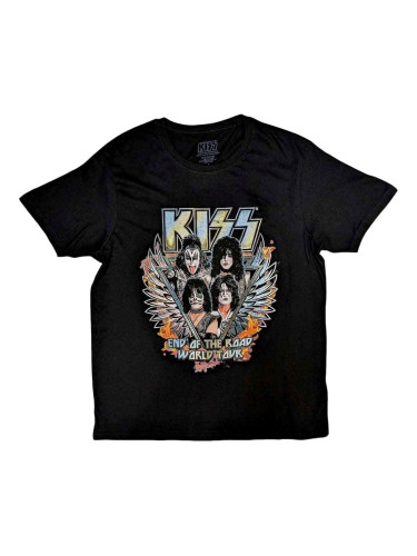 Kiss Риза End Of The Road Wings Unisex Black XL