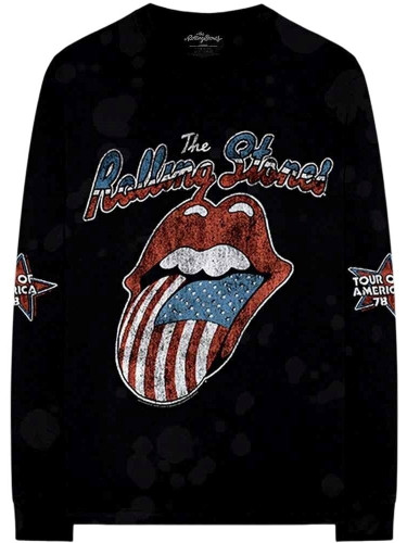 The Rolling Stones Риза US Tour '78 Unisex Black L