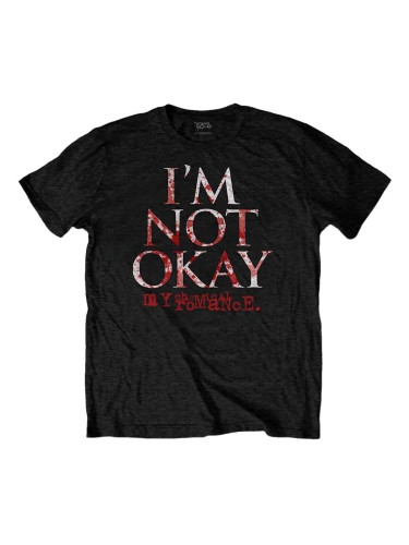 My Chemical Romance Риза I'm Not Okay Unisex Black XL